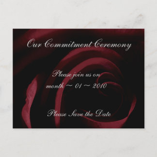 Einladungs-Save the Date-Vorlagenkarte für Hochzei Ankündigungspostkarte