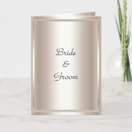 Einladungs-Silber für Hochzeitkarten Einladung