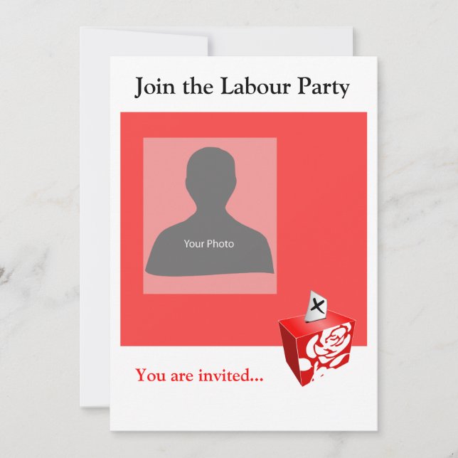 Einladungs-Template-Party Einladung (Vorderseite)
