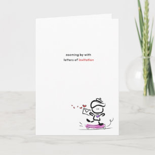 Einladungsbriefe – Tito & Friends Card Karte
