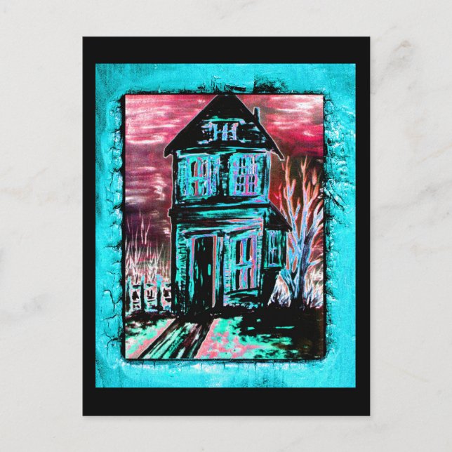 Einladungshaus Einladungspostkarte (Vorderseite)