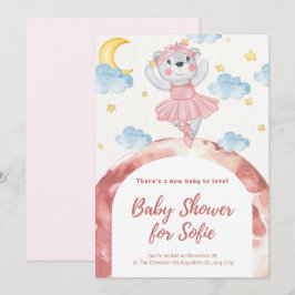 EINLADUNGSHOWER-SÜSSE TIER FEIERTAGSKARTE