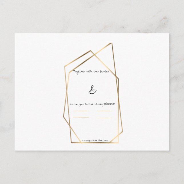 Einladungskarte (Vorderseite)