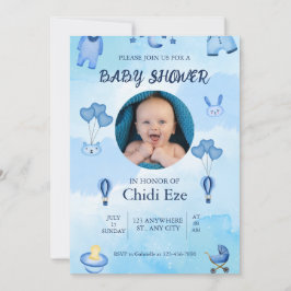 Einladungskarte - Babyduschkarte Einladung