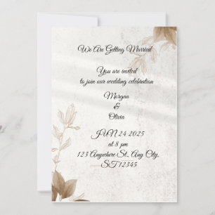 Einladungskarte Einladung