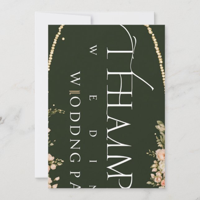 Einladungskarte Einladung (Vorderseite)