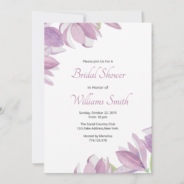 Einladungskarte Einladung (Vorderseite)