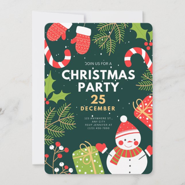 Einladungskarte Einladung (Vorderseite)