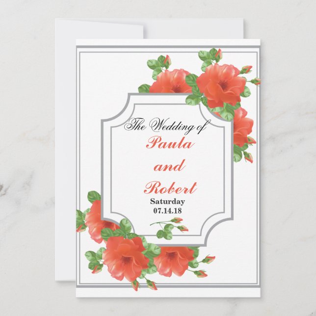 Einladungskarte Einladung (Vorderseite)