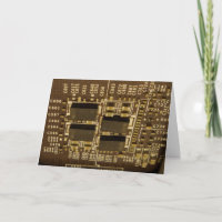 Einladungskarte für die Schalttafel, Postkarte