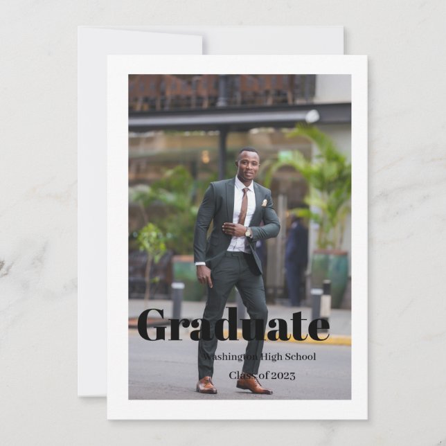 Einladungskarte für einfache Skripte Einladung (Vorderseite)