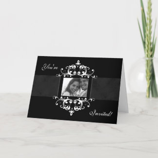Einladungskarte für Hochzeiten Formale Verzierung 
