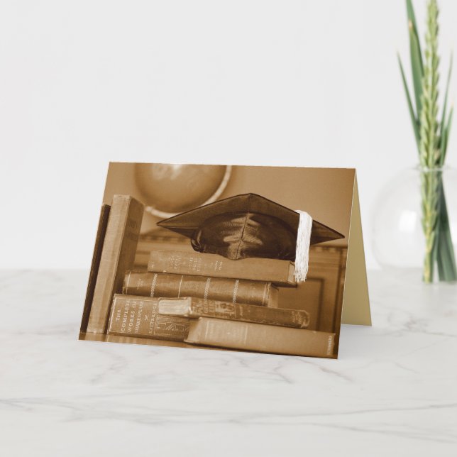 Einladungskarte für klassische Bücher (Vorderseite)