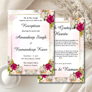 Einladungskarte für Sikh Empfang Einladung