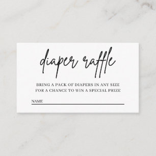 Einladungskarte für Windelwaschmaschine