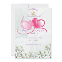 Einladungskarte Größe: 5" x 7"