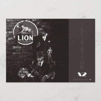 EINLADUNGSKARTE ORIGIN X2 DRESS VERBOTENER CODE EINLADUNG