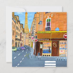 Einladungskarte Paris, Frankreich  Einladung