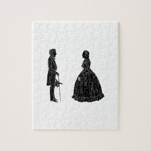 Einladungskarte Puzzle