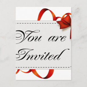 Einladungskarte >> Sie sind eingeladen