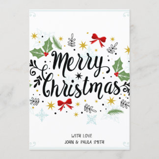 Einladungskarte von Marry Chrstmas Einladung