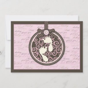 Einladungskarte von Teeny Toes PNK Einladung