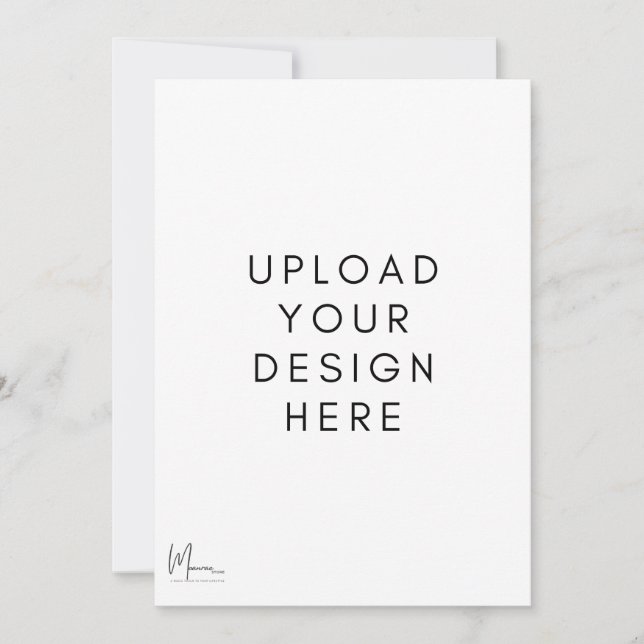 Einladungskarte vorne und hinten einladung (Vorderseite)