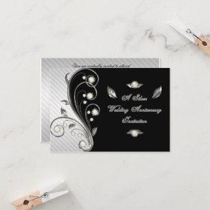 Einladungskarte zum 25. Hochzeitstag UAWG Einladung