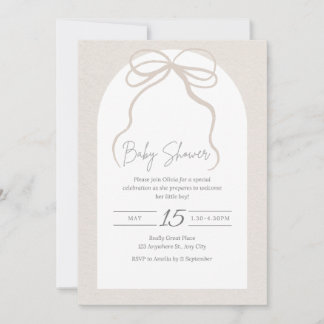 Einladungskarte zur Babyparty Einladung