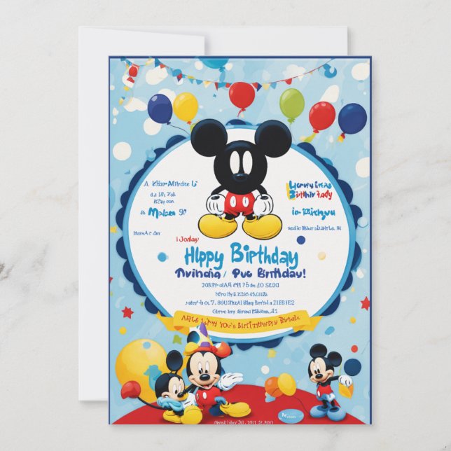 Einladungskarten (Vorderseite)