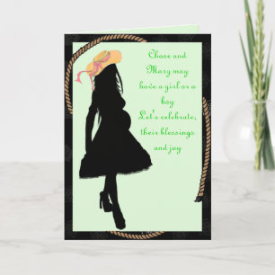 Einladungskarten für Babydusche