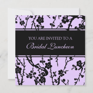 Einladungskarten für Floral Lavender Bridal Lunche