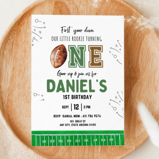 Einladungstempo für die erste Geburtstagsfeier des Einladung