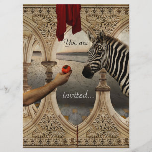 Einladungsvorlage für Masquerade/Mardi-Gras Einladung