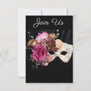 EINLAGE FÜR EIN "KARNIVALES PARTY" EINLADUNG