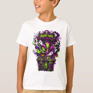 Einlass Seelen-verfolgter-Arcade-Halloween T-Shirt