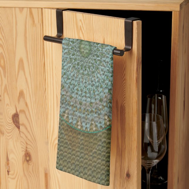 Einleitung des Massenkreises Geschirrtuch (Drittel gefaltet)