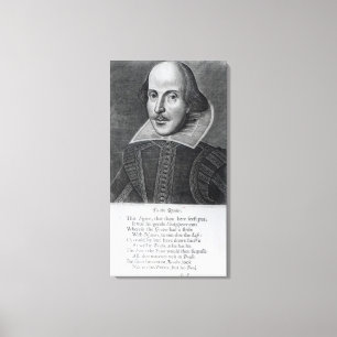 Einleitung, "Herr William Shakespeares Leinwanddruck