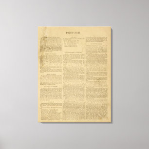 Einleitungs-Atlas des Staat von Maine Leinwanddruck