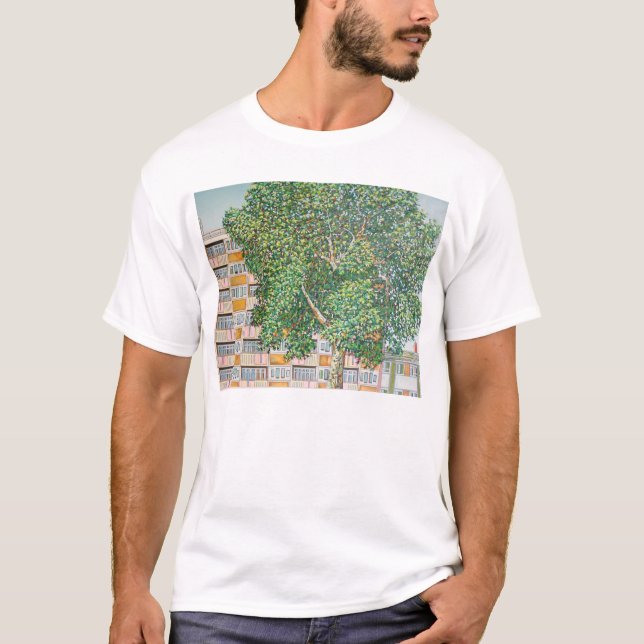 Einmachender Stadtsommer T-Shirt (Vorderseite)