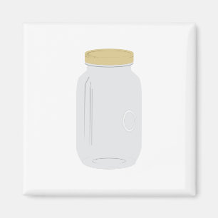 Einmachglas Magnet