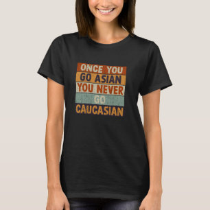 Einmal Asiatisch, immer Asiatisch - Nie wieder Kau T-Shirt