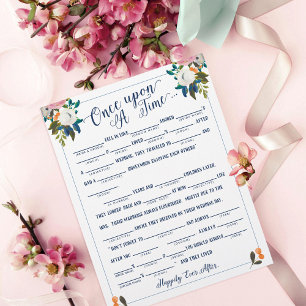 Einmal auf der Liebe Story Bridal Libs Game Flyer