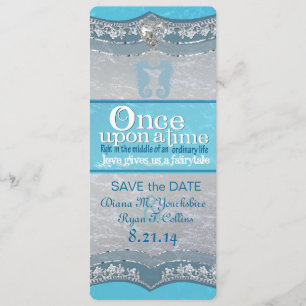 Einmal auf einer Hochzeit Save the Date am Strand