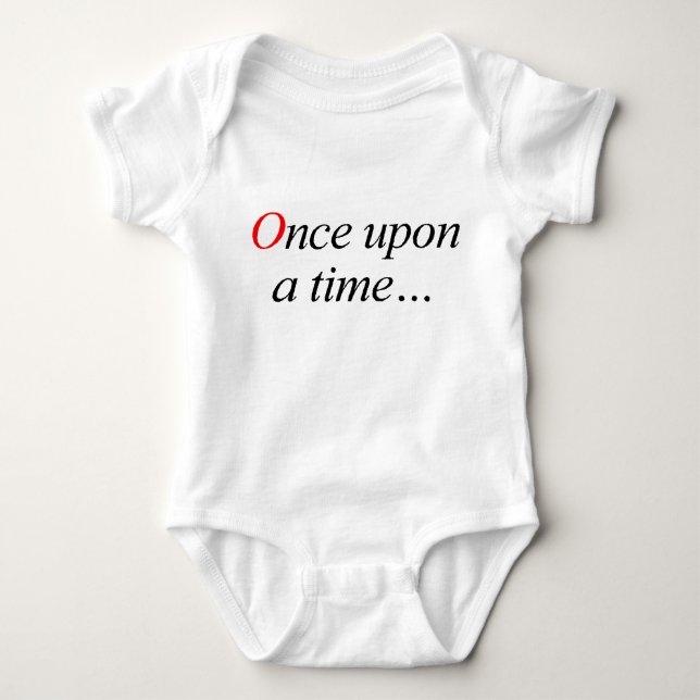 Einmal Baby Strampler (Vorderseite)