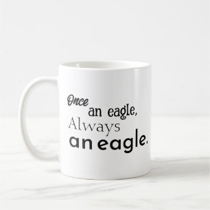 Einmal ein Adler, immer ein Adler. Inspirierend Kaffeetasse