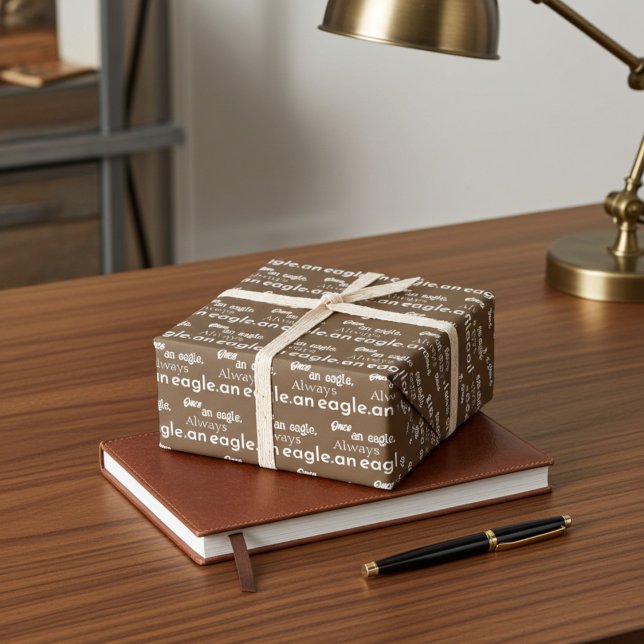 Einmal ein Adler, immer ein Adler. Maßgeschneidert Geschenkpapier Set (Von Creator hochgeladen)