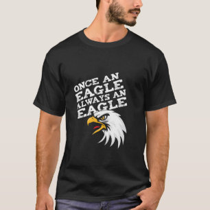 Einmal ein Adler immer eine Adlerschule Geist Mask T-Shirt