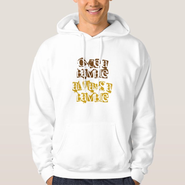 Einmal ein Bambie Hoodie (Vorderseite)