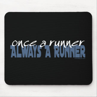 Einmal ein Läufer Mousepad